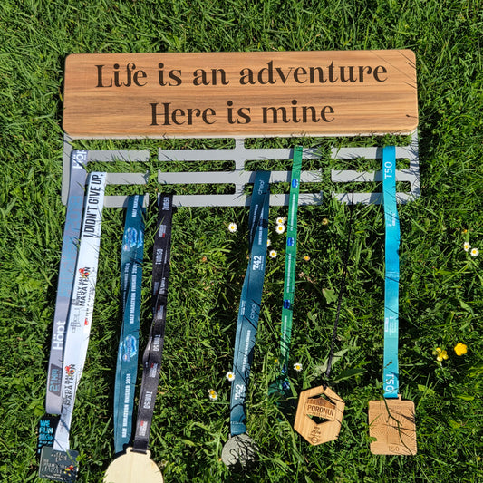Rimu Customisable Sayings Medal Hanger