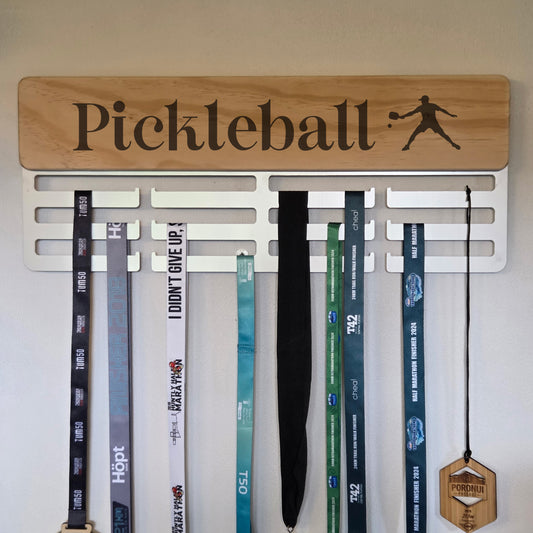 Pine Customisable Medal Hanger