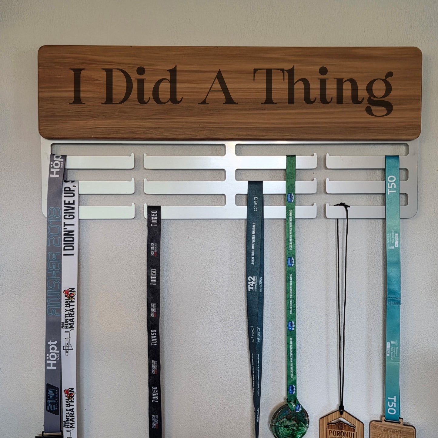 Rimu Customisable Medal Hanger