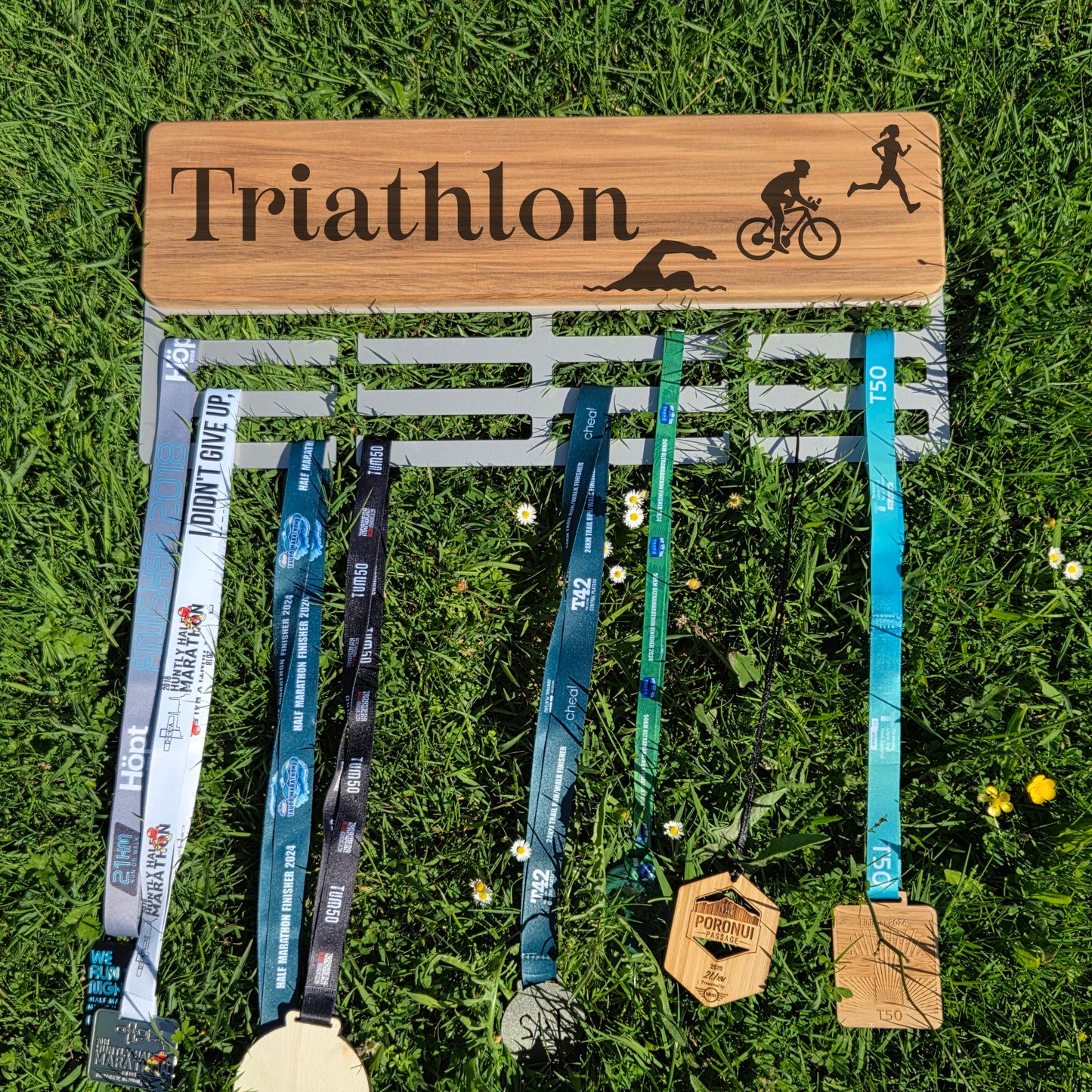 Rimu Customisable Sports Medal Hanger